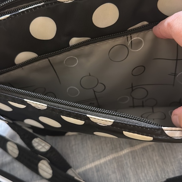 Lug Mambo black and white bag multiple compartments like new - Picture 7 of 7